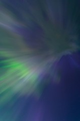 Aurora,Northern lights in the sky night and the stars .