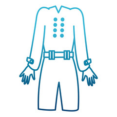 Fashion winter women jacket and gloves