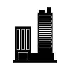 City buildings symbol