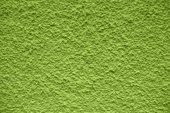 Hauswand Rauputz grün Hintergrund