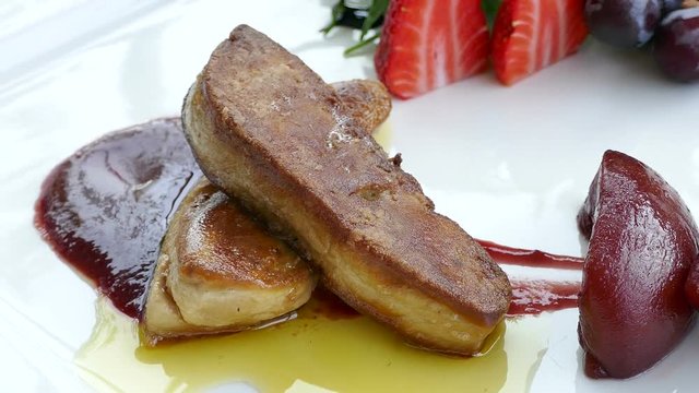 Foie gras steak
