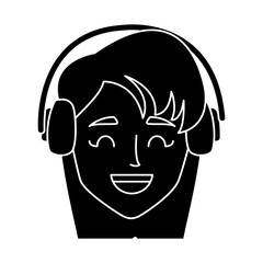 Young woman with earmuffs