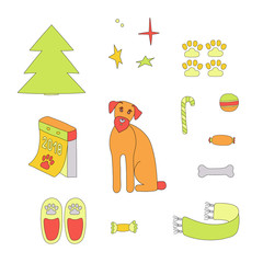 Symbols of the year dog