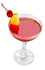 Red Cocktail Isolated