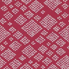 Shibori motif. Random rhombuses. Abstract seamless pattern. Imitation of classic japanese dyeing technique. Simple texture for background, decoration or pattern fills.
