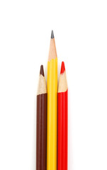 School stationery isolated