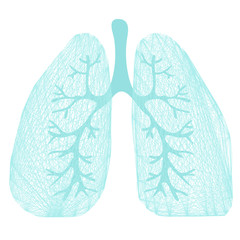 Lungs symbol. Breathing. Lunge exercise. Lung cancer (asthma, tuberculosis, pneumonia). Respiratory system. World Tuberculosis Day. World Pneumonia Day. Health care