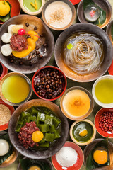 和スイーツ 色々　traditional Japanese Sweet taste desert