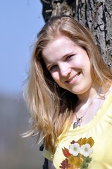 Junge Frau