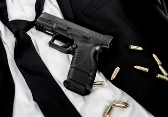 Gun and bullets