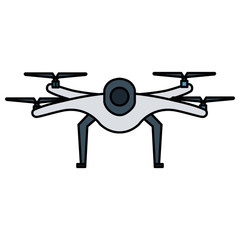 drone technology isolated icon