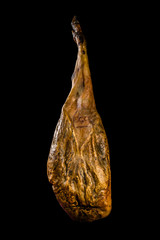 Jamón ibérico de pata negra, jamón serrano - 184452274