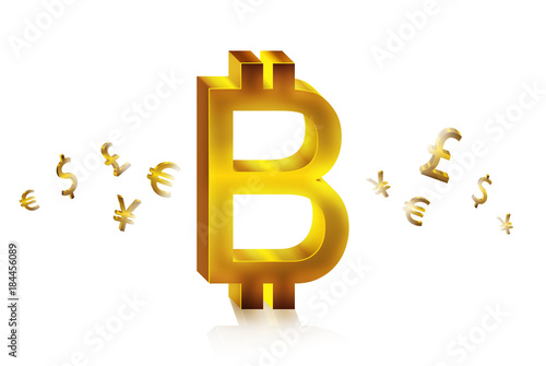 Golden Currency Symbols Forex Trading Concept Stock Photo And - 