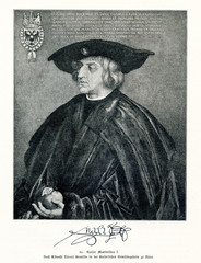 Maximilian Holy Roman Emperor Portrait