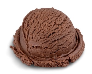 Chocolate Ice Cream Scoop