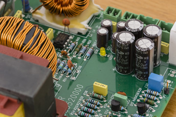 PC capacitors.