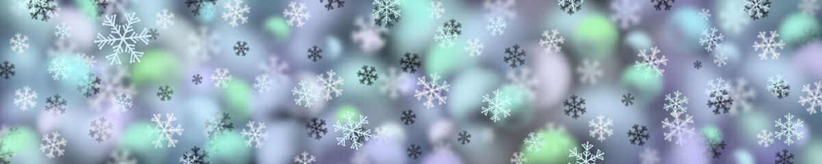 Christmas background with snowflakes
