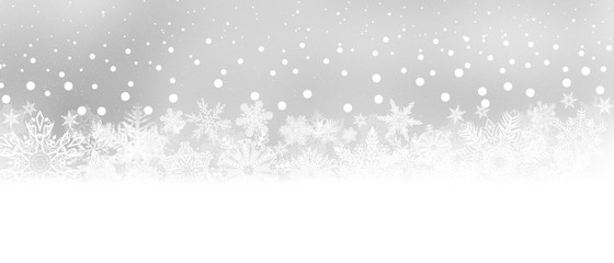 Schneeflocken - Weihnachtsmotiv