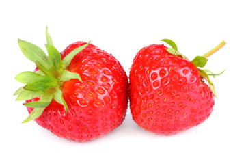Strawberry isolated on white background. Clipping Path