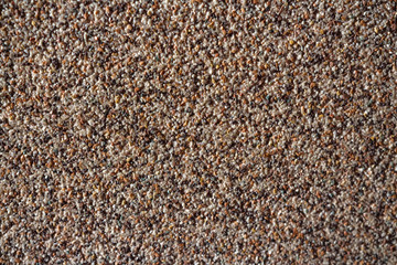 Texture of small stone gravel close-up
