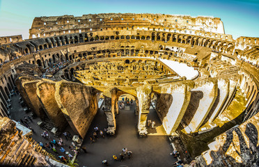 Wonder of the World, Colosseum, Rome, Italy Rome has so much to offer, but this building leaves you...