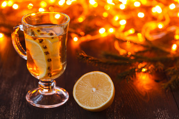 Warm Drink - Mulled White Wine with Spice