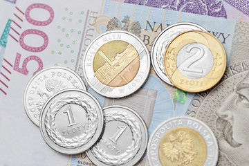 Polskie pieniądze. 