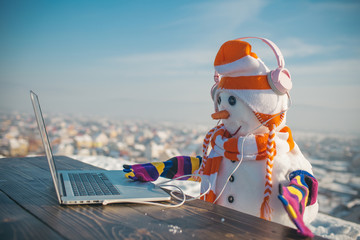 Xmas or christmas decoration, audio book.