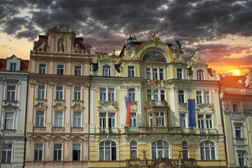 Fototapeta premium beautiful old streets of Prague.