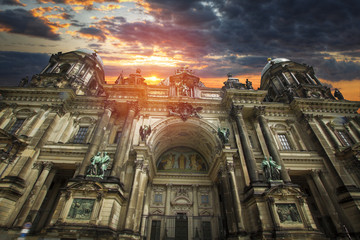 Naklejka premium Berlin Cathedral.