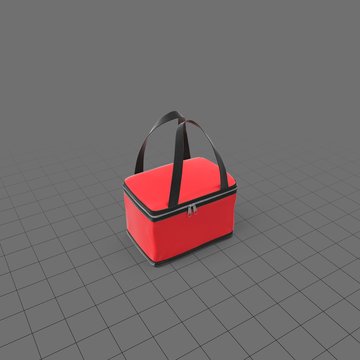 Lunch bag with handles