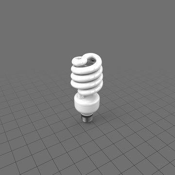 Spiral light bulb