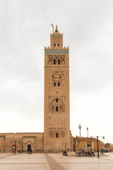 Koutoubia Mosque in Marrakech, Morocco 