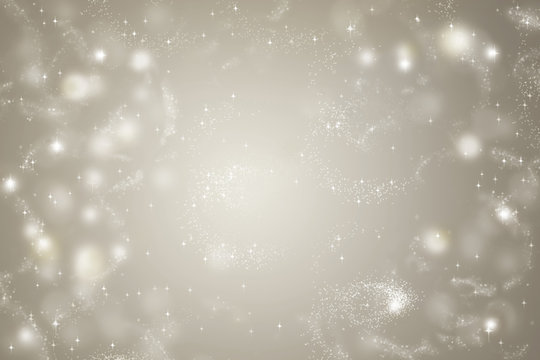 Abstract christmas background with light, star, bokeh