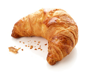 freshly baked croissant