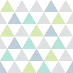 Wall murals Triangle seamless background pattern with triangles