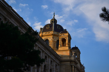 Fototapeta premium Vienna in day and night