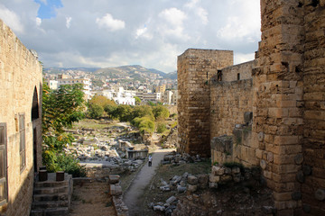 Archaeological site of ancient Byblos, Lebanon