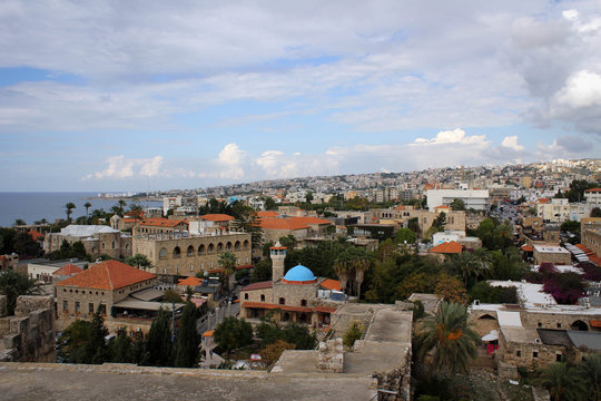 Old town of Byblos panorama, Lebanon