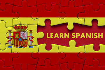 Learn Spanish - Education Concept