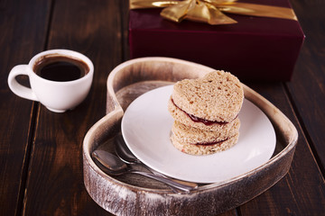 Breakfast for Valentine's Day