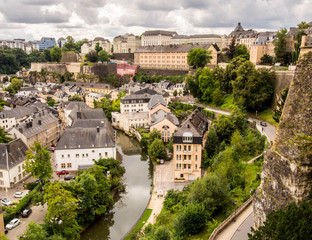 Fototapeta na wymiar Luxembourg Old town