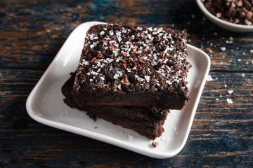 Sea Salt Chocolate Brownies