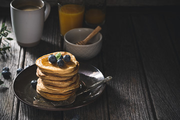 Délicieux pancakes sans gluten  © asab974