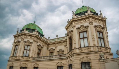 Obraz premium Belvedere palace in Vienna. Austria