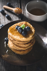 Délicieux pancakes sans gluten fait maison