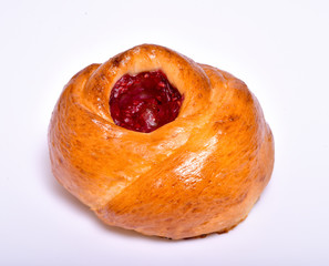 Obraz premium Bagel with jam..