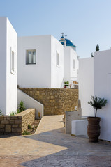 Architecture in Lipsi island, Dodecanese, Greece 