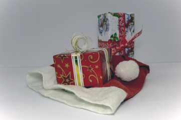  colorful boxes with gifts