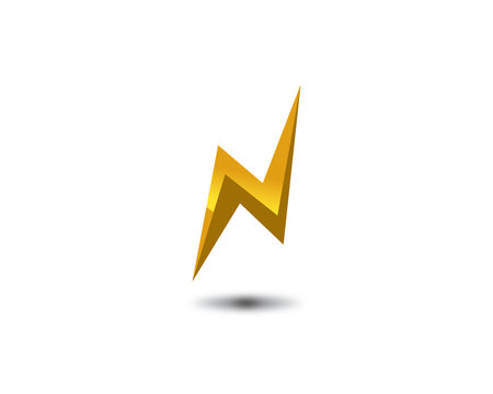 n letter electrical logo